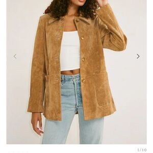 Rumored Yellowstone Suede Jacket